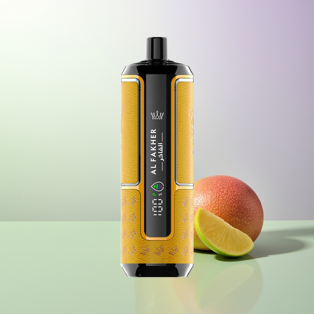 Al Fakher Crown Bar 15K Hypermax 15.000 pufova DTL 22ml 600mAh Type-C Portabilan Lagani Mango Ananas