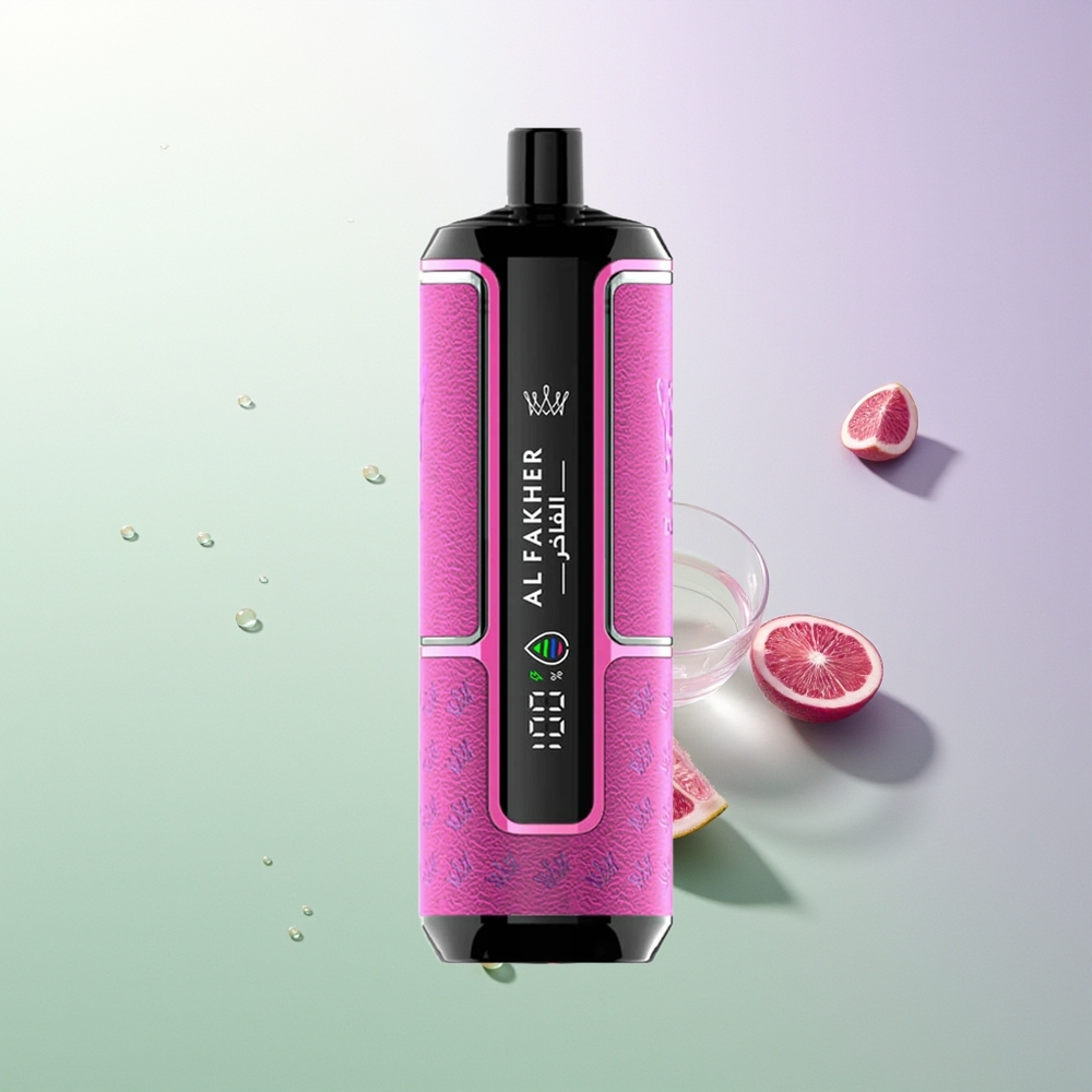 Al Fakher Crown Bar 15K Hypermax DTL 22ml 600mAh Prevodni Vape Kit Sočni Led