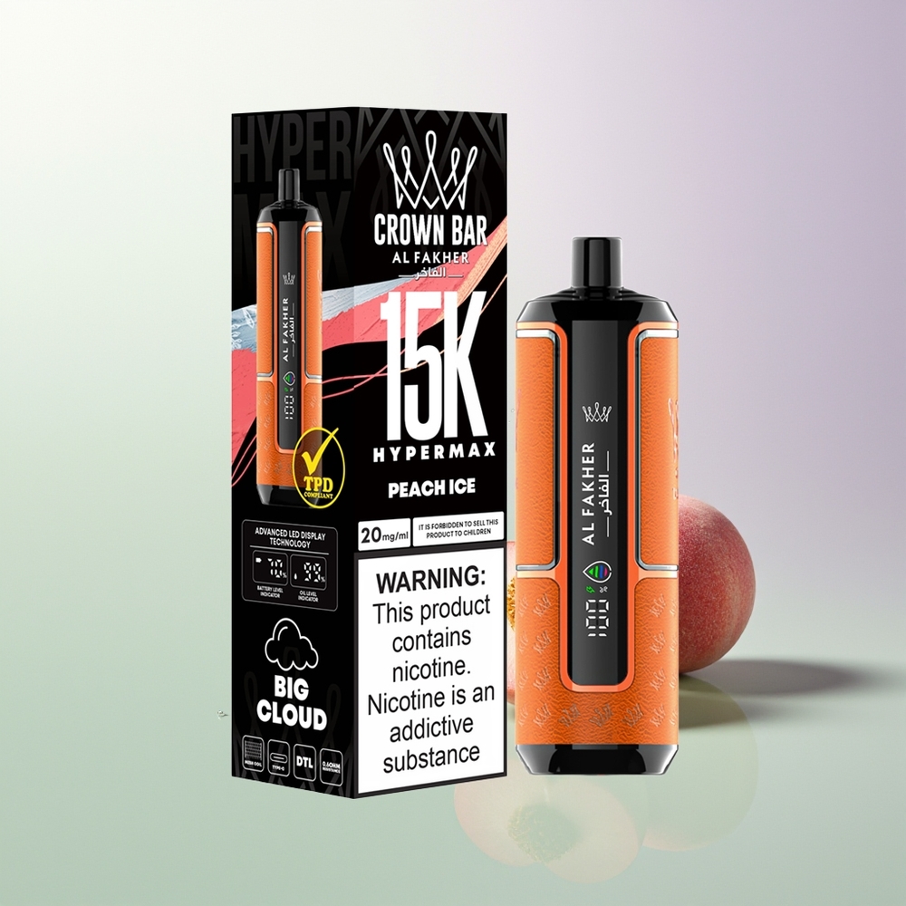 Al Fakher Crown Bar 15K Hypermax DTL 22ml 6mg Brestice Kombinacija