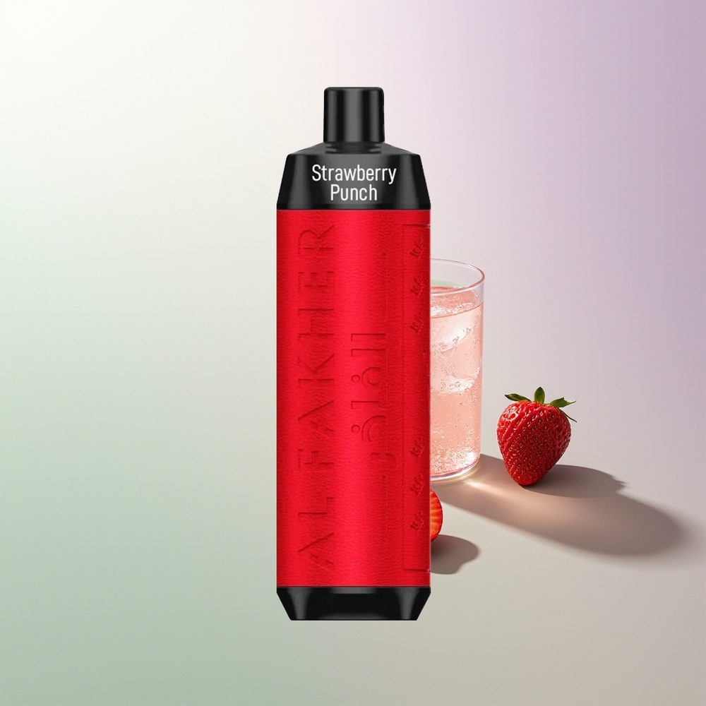 Al Fakher Crown Bar 8000 Crystal 18ml 8000 Puffs 5mg USB-C Jagoda Punch Srpski Distributeri