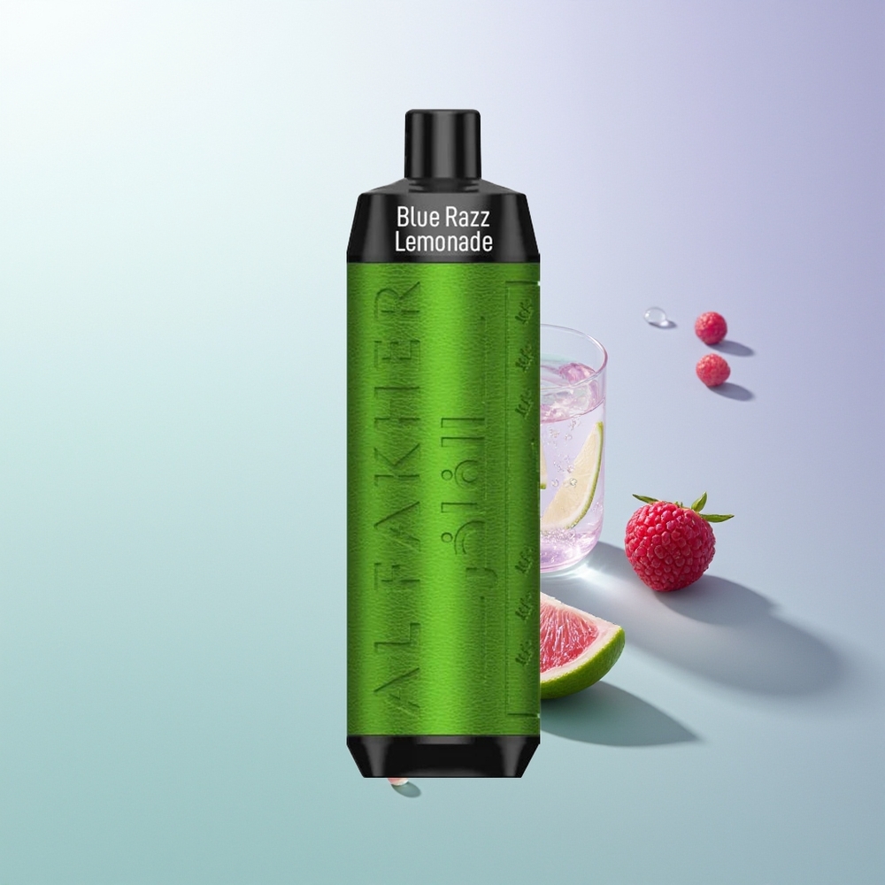 Al Fakher Crown Bar 8000 Crystal 600mah 18ml 5mg 0.6ohm Plavi Malina Limunada