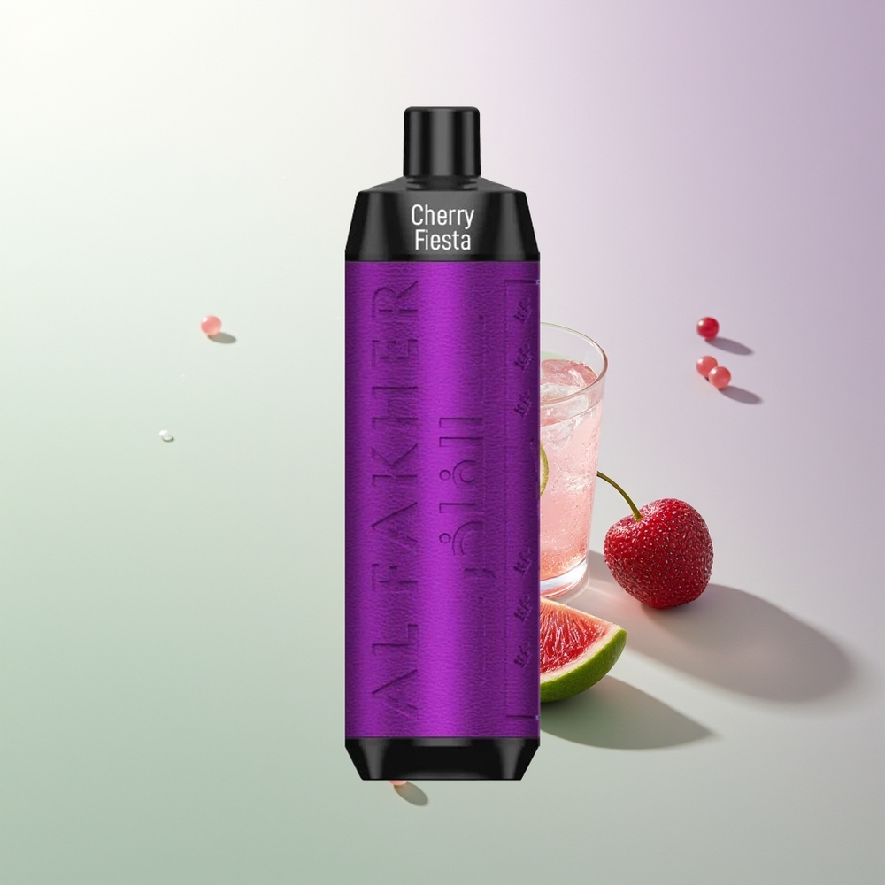 Al Fakher Crown Bar 8000 Crystal Jednokratna Vape 18ml 5mg Nikotina 8000 Pufova Trešnja Fiesta