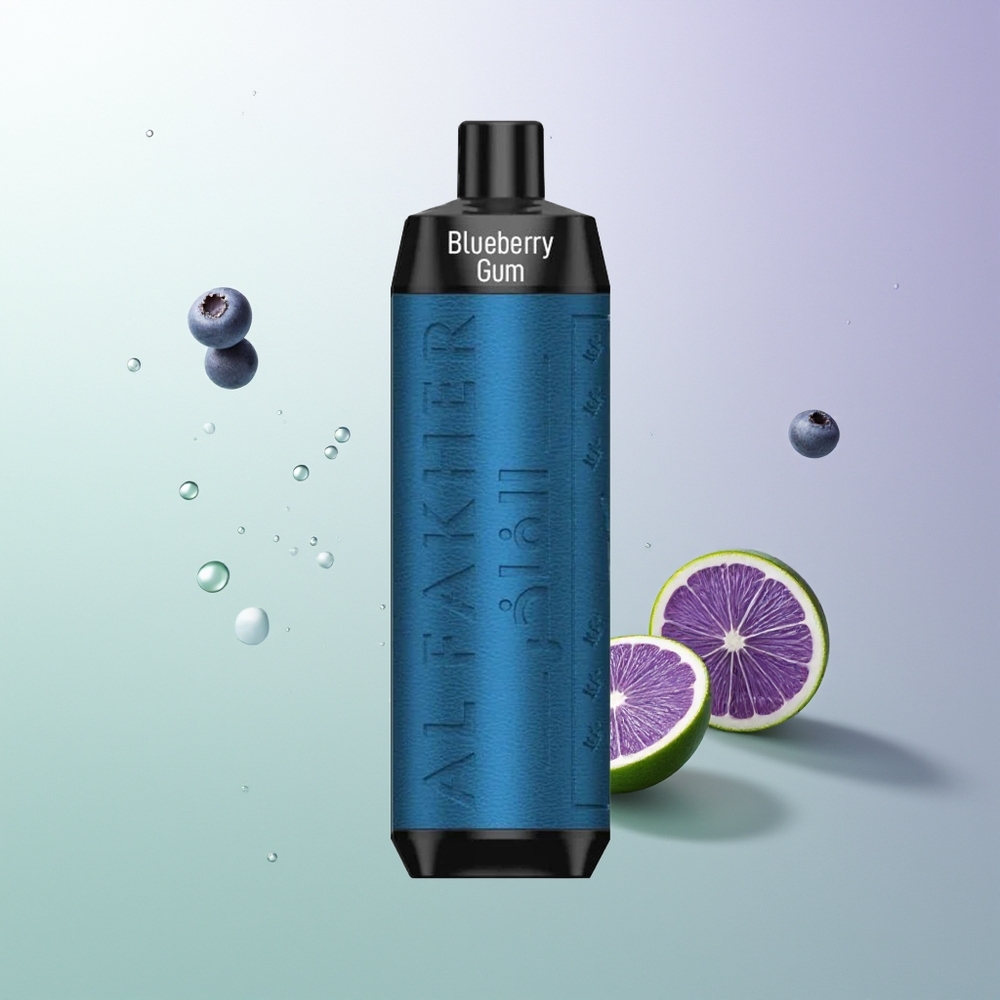 Al Fakher Crown Bar 8000 Crystal Jednokratna Vape 600mah 18ml 5mg 0.6ohm Plava Jagoda Žvakača