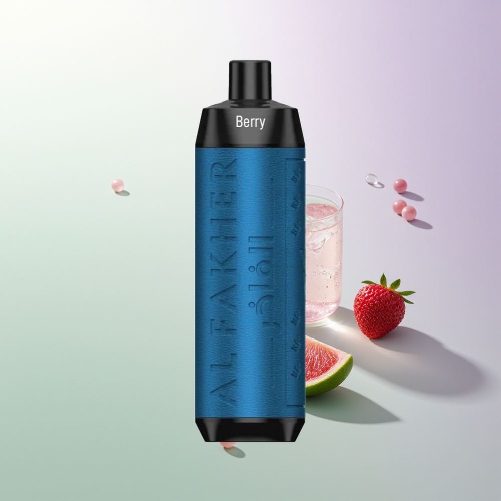 Al Fakher Crown Bar 8000 Crystal Jednokratna Vape Jagoda Led 18ml 5mg 0.6ohm 600mAh Tip-C