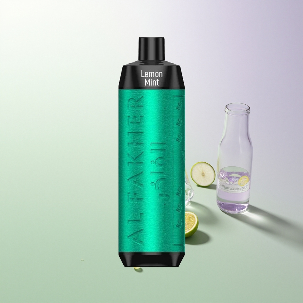 Al Fakher Crown Bar 8000 Crystal Jednokratna Vape Limeta Menta 600mah 18ml 5mg