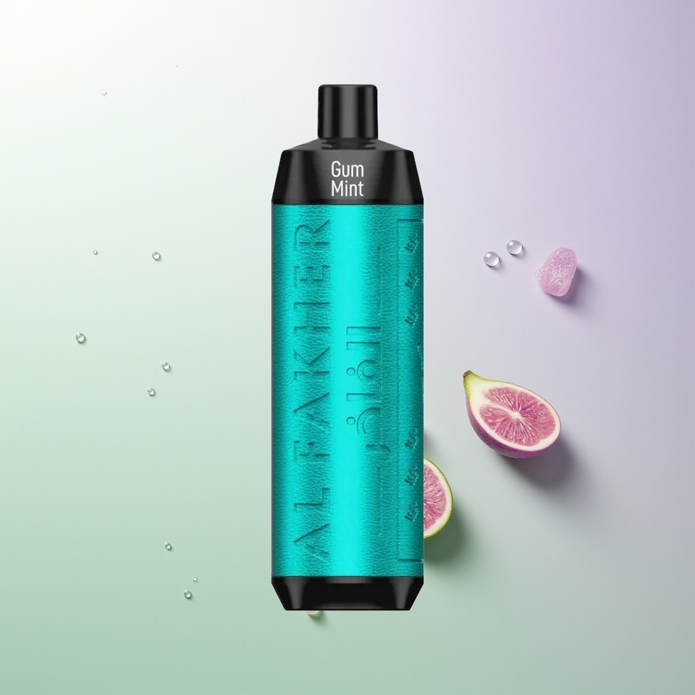 Al Fakher Crown Bar 8000 Crystal Jednokratna Vape Žvakaća Mentol Srpski Domaći