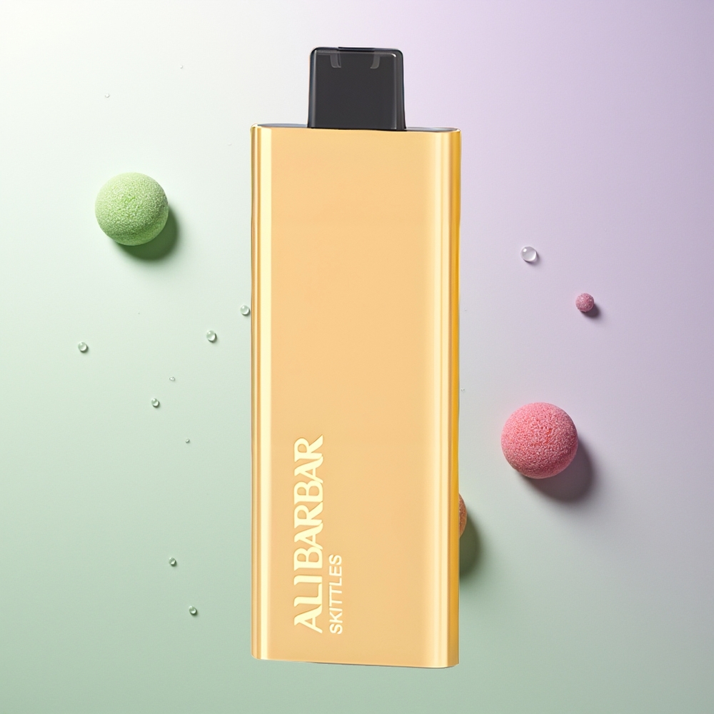 Alibarbar Pandora 7000 Pufova 17 ml 1.0 Ohm Jednokratna Vape Skittles