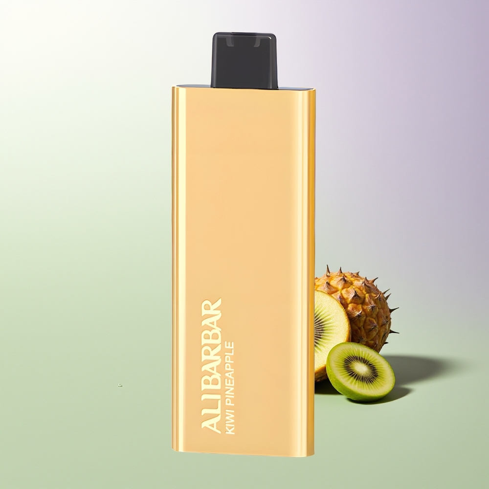 Alibarbar Pandora 7000 Pufova 17ml 1.0 Ohm Jednokratna Vape Kisela Kivija Ananas