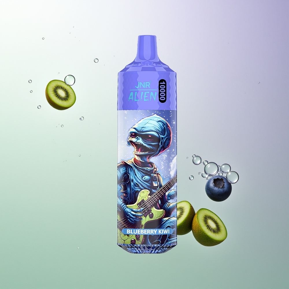 JNR Alien 10000 Pufova 850mAh Mesh Coil 20ml Brusnica Kivi