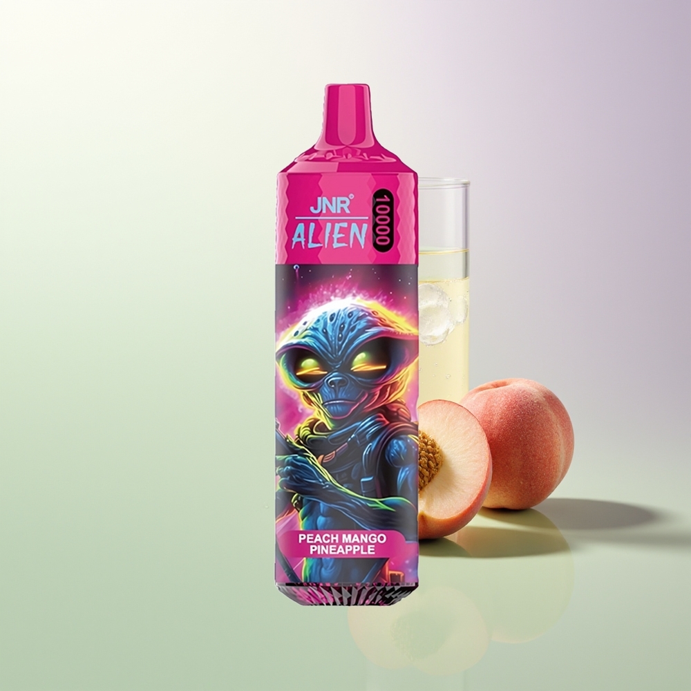 JNR Alien 10000 Pufova 850mAh Tip-C Brzo Punjenje LED (RGB) Breskva Mango Ananas