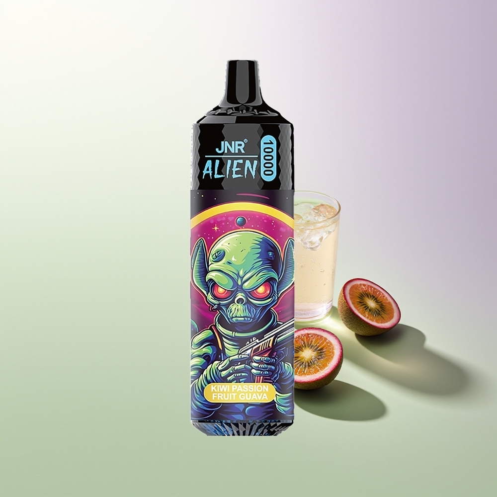 JNR Alien 10000 Pufova 850mAh Tip-C Kiwi Pasiflora Guava