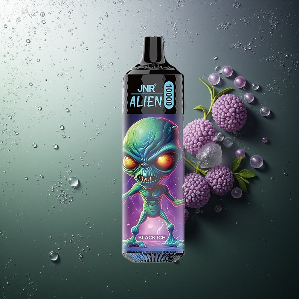 JNR Alien 10000 Pufova Baterija 850mAh LED Crni Led Srpski Dileri