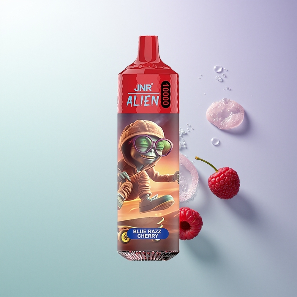 JNR Alien 10000 Pufova LED RGB Sportski Dizajn Brza Punjač Type-C Plava Malina Trešnja