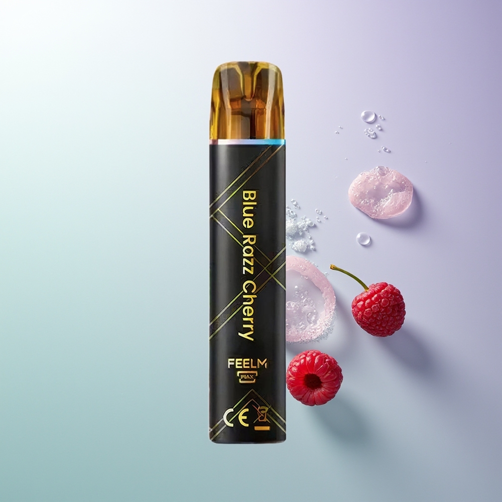 JNR Black&Golden 800 Pufova 550mAh 2ml E-Liquid TPD Bez Punjenja 2% Nikotina Plava Malina Trešnja