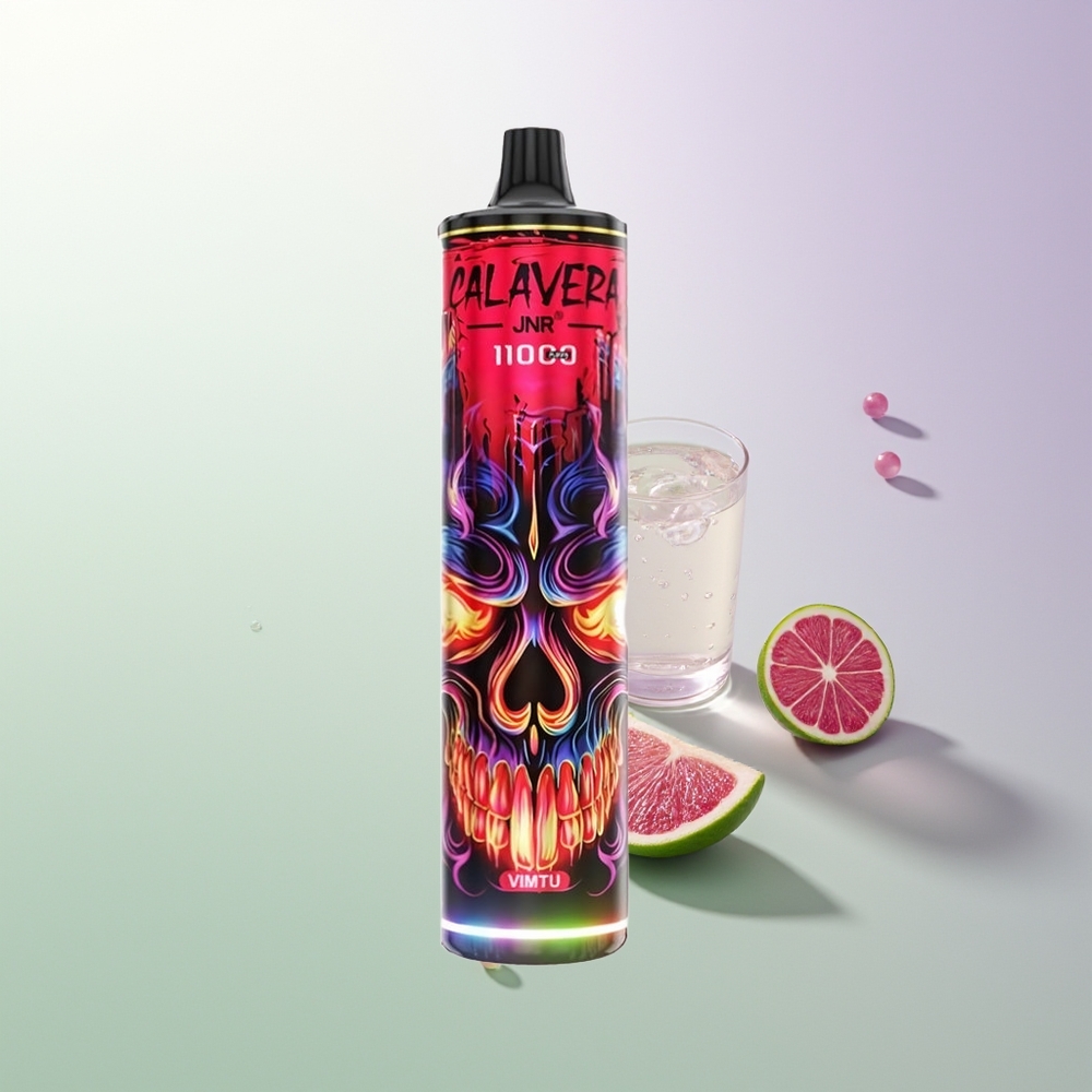 JNR Calavera 11000 Pufova Tip-C punjenje 850mAh Baterija 21ml Tecnost 1.0ohm Mrezica 0%2%5% Nikotin
