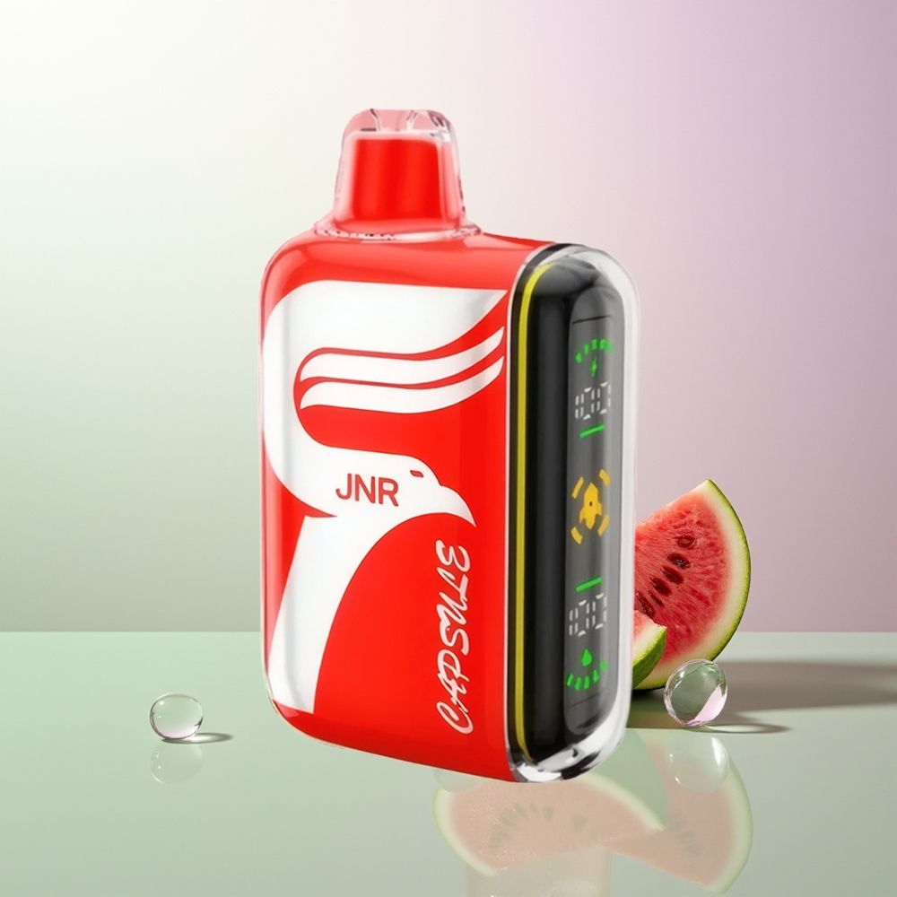 JNR Capsule 15000 Pufova Dual Mesh Coil Smart LED Display Bubanj Ledeni Lubenica