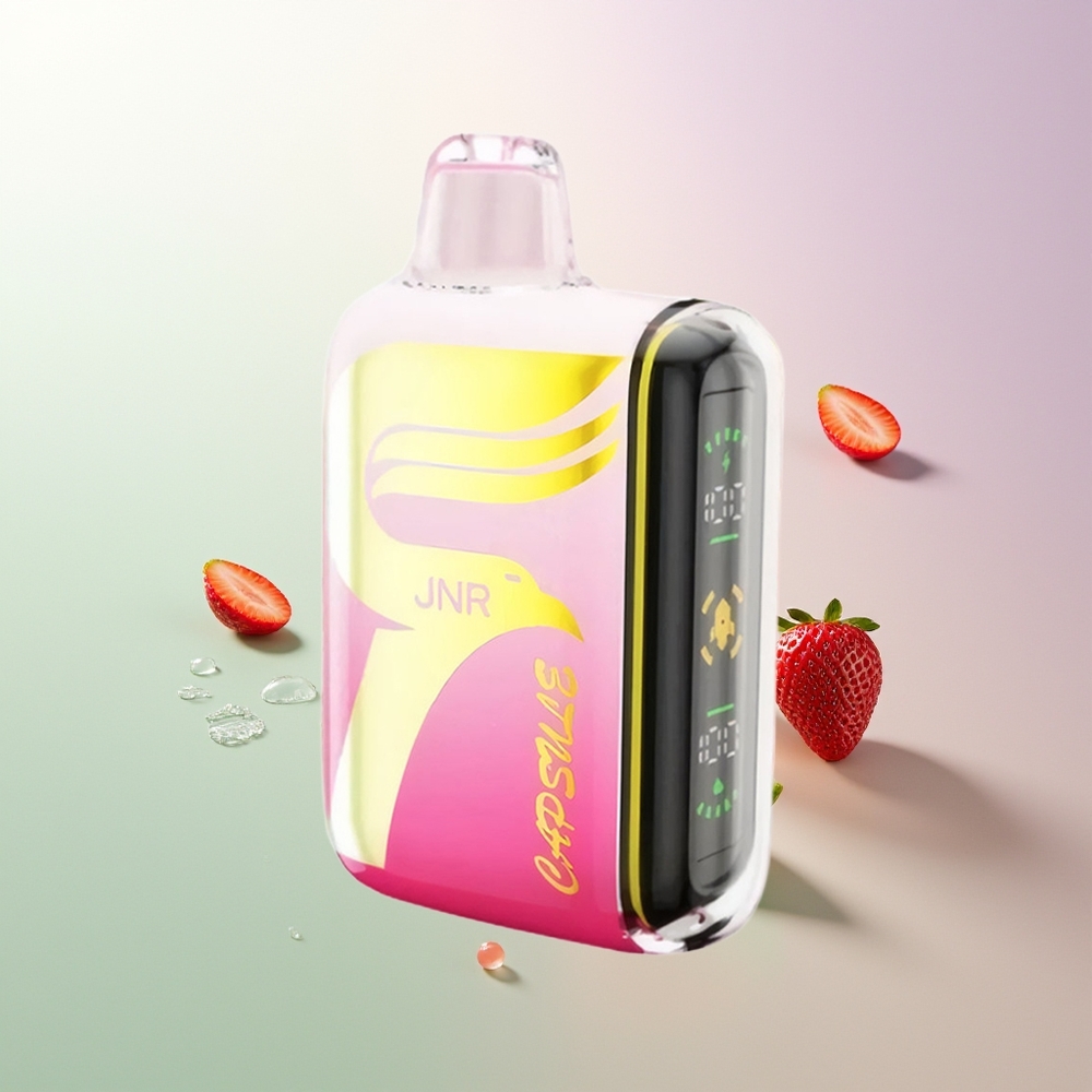 JNR Capsule 15000 Pufova Dual Mesh Coil Smart LED Display Jagoda Lubenica Led