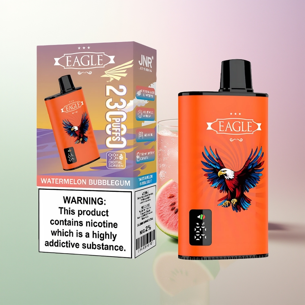 JNR EAGLE Smart 23000 Pufova Digitalni Ekran 1.0ohm Mesh Namotaj Podesivi Protok Vazduha 750mAh Baterija Type-C