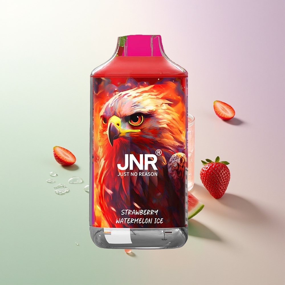 JNR Falcon 16000 Puffs 850mAh 22ml Dual Mesh Coil Smart LED Strawberry Watermelon Ice Srbija Wholesalers
