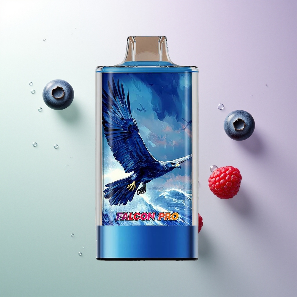 JNR Falcon Pro 28000 Puffova 30ml 5% Nikotina Dual Mesh Coil Borovnica-Kisela Malina