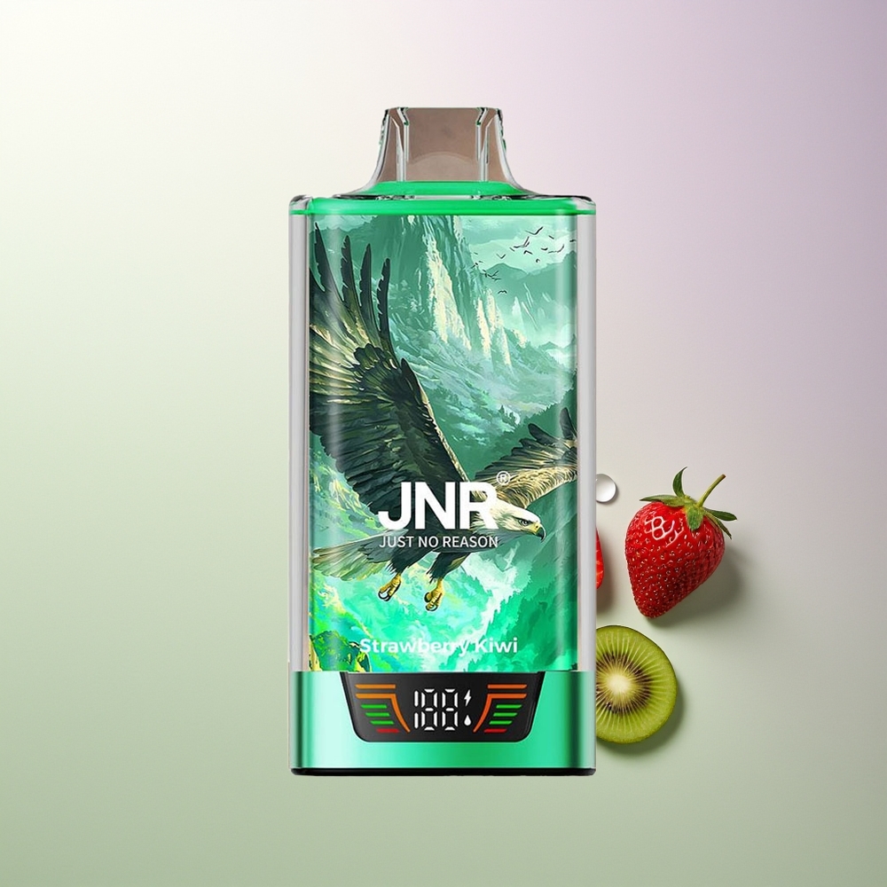 JNR Falcon Pro 28000 Puffova 30ml Dvostruka Mreža Jagoda-Kivi