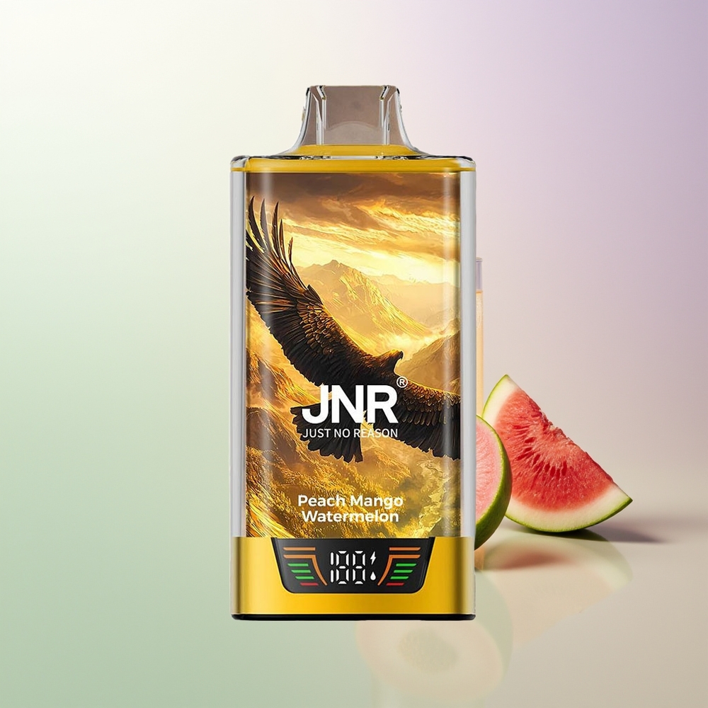 JNR Falcon Pro 28000 Pufova 30ml Dual Mesh Coil Breskva Mango Lubenica