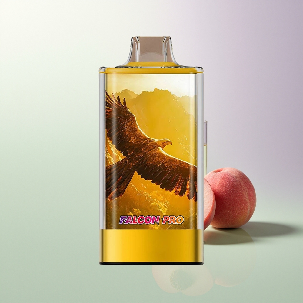 JNR Falcon Pro 28000 Pufova 30ml Dual Mesh Sočna Breskva