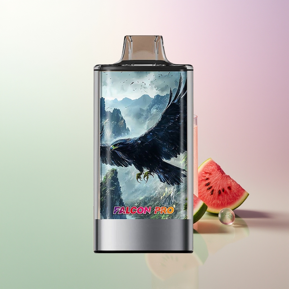 JNR Falcon Pro 28000 Pufova Dual Mesh Coil 30ml 5% Nikotina USB Type-C Lubenica Žvakaća Guma