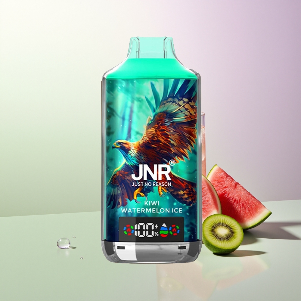 JNR Falcon X 18000 Puffs 750mAh 24ml Dual Mesh Coil Digital Display Type-C 0% 2% 5% Kiši Lubenica Led Srpski Veleprodajci