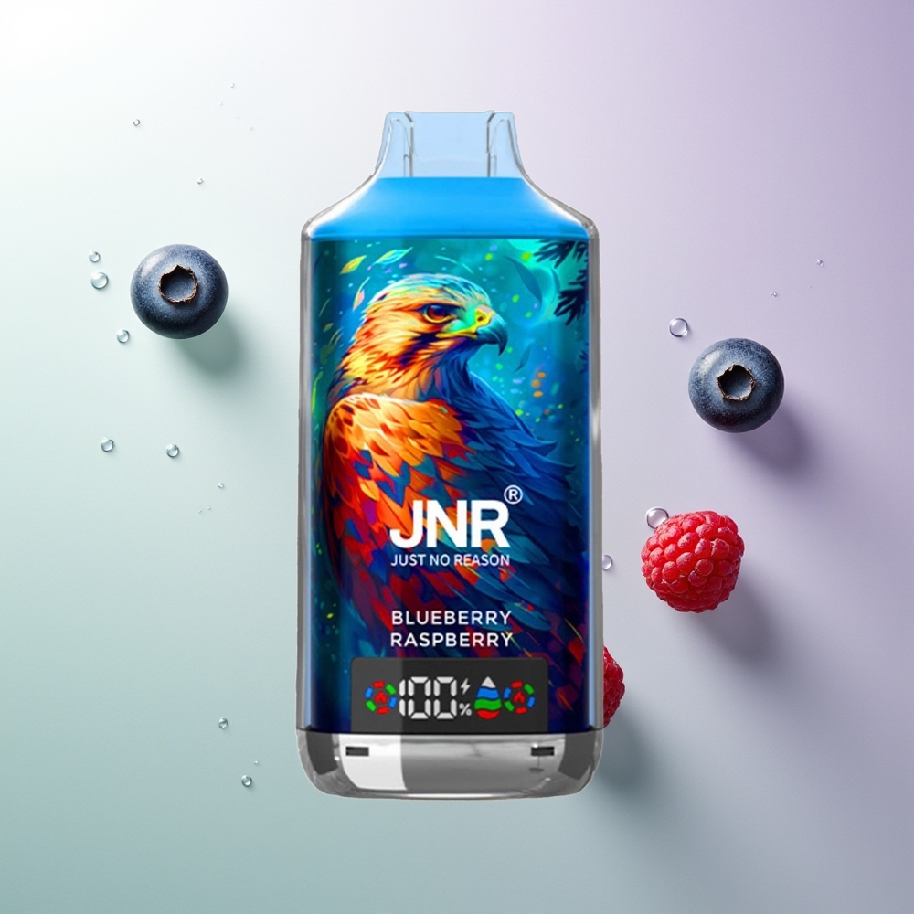 JNR Falcon X 18000 Pufova 750mAh 24ml Dual Mesh Coil Digital Display Type-C Brusina Malina Srbija Dobavljači