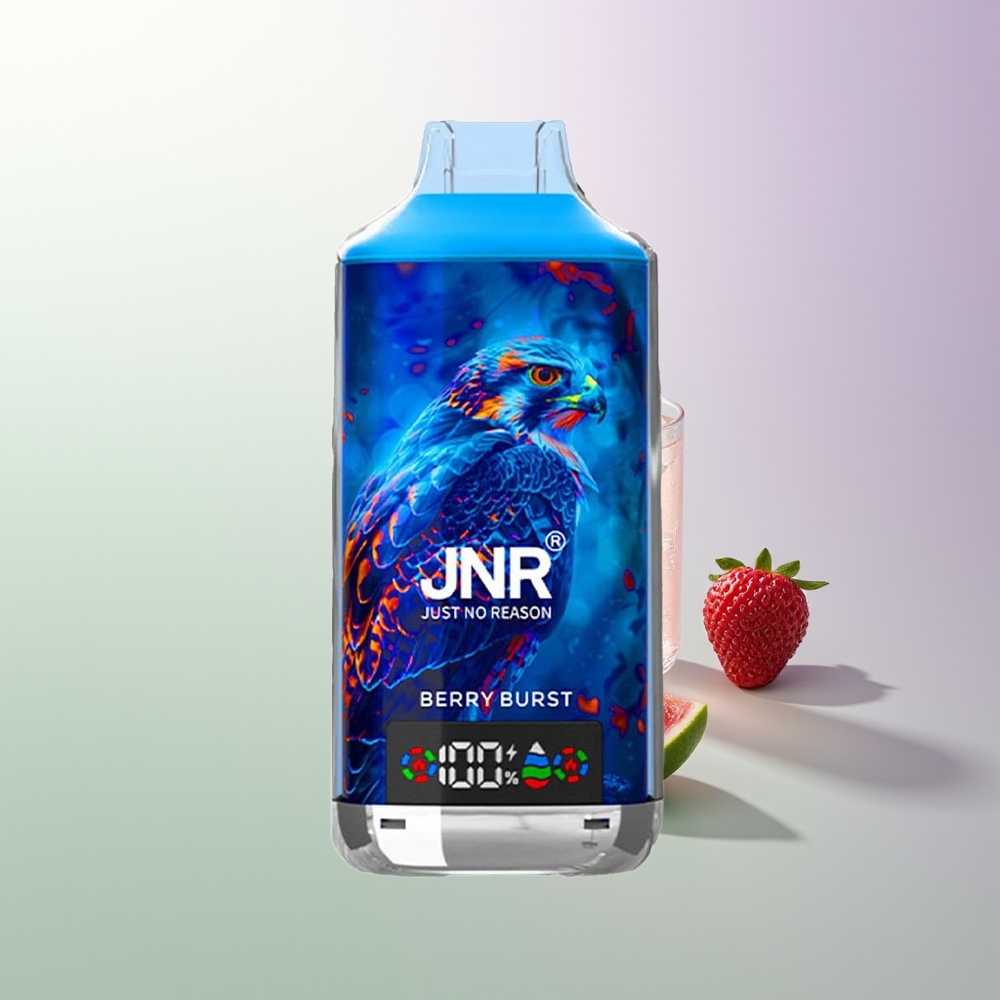 JNR Falcon X 18000 Pufova 750mAh 24ml Dual Mesh Coil Digital Display Type-C Brusna Eksplozija