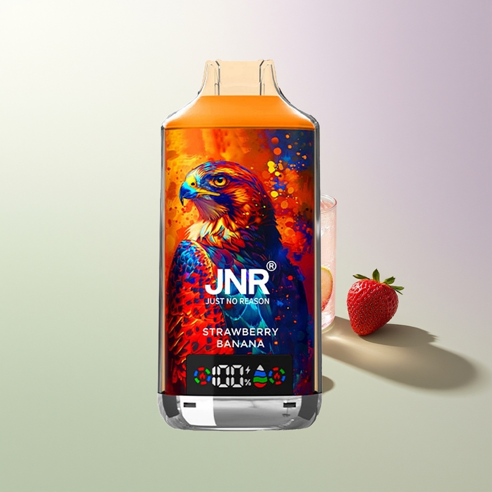 JNR Falcon X 18000 Pufova Dual Mesh Coil Digital Display Jagoda Banana