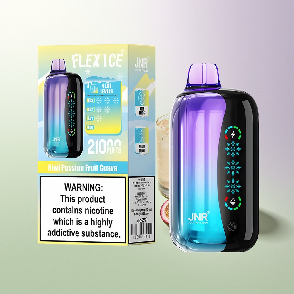JNR Flex Ice 21000 Pufova Podesivi Vape Kiwi Pasiflora Guava Srpski Veleprodaja