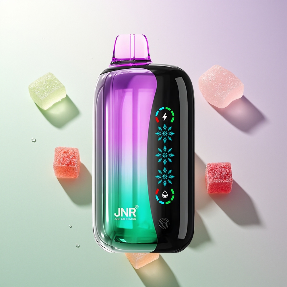 JNR Flex Ice 21000 Pufova Podesivi Vazduh Dodirni Ekran 26ml E-tečnost 1.2 Ohm Dual Mesh 1000mAh Baterija Type-C