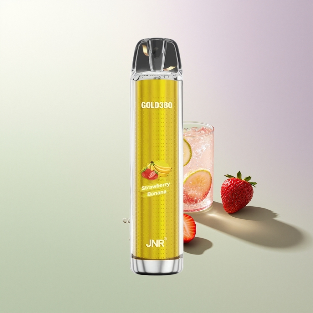 JNR Glod380 6000 Pufova 1500mAh 1.0ohm Mrežasti Namotaj 13ml Jagoda Banana