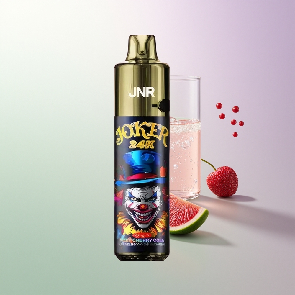 JNR Joker 24000 Puffs Refillable Pod Vidljivi Nivo Tekućine 800mAh Baterija Gazirana Trešnja Kola Srbija Dobavljači
