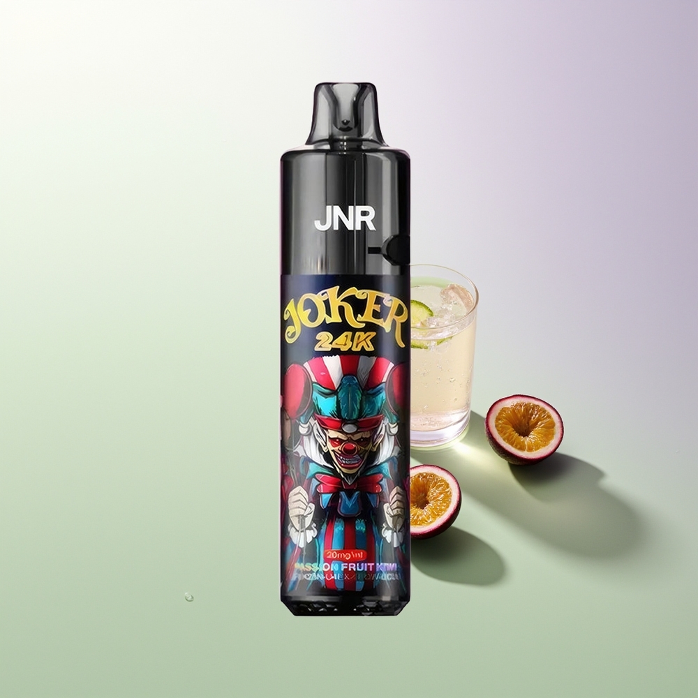 JNR Joker 24000 Pufova Refillable Side Design Vidljivi Nivo Tekućine 800mAh Baterija Pasiflora Kivi Srbija Dobavljači