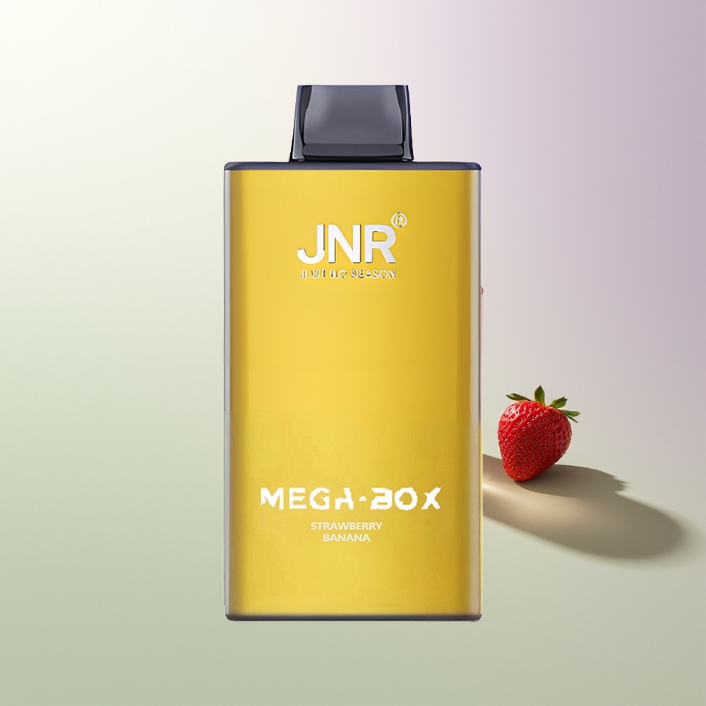 JNR Mega Box 25000 Puffova Dual Mesh Coil Jagoda Banana