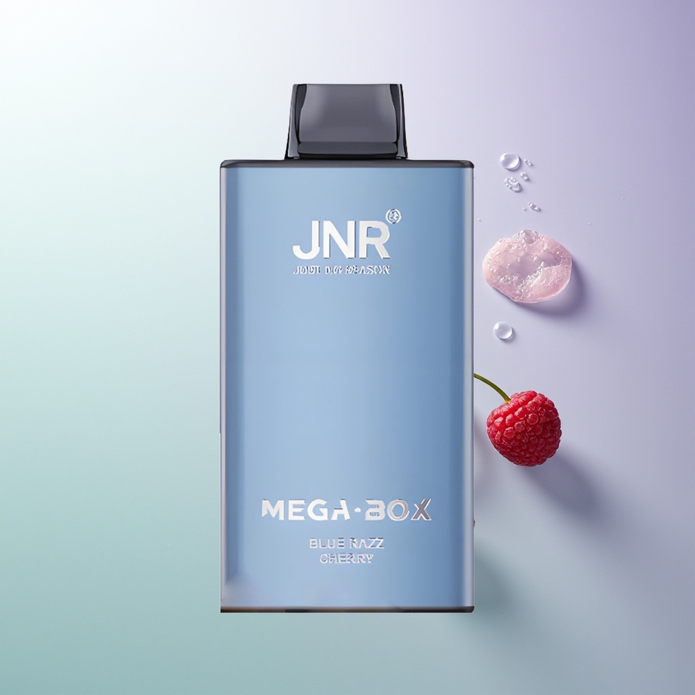 JNR Mega Box 25000 Pufova Dual Mesh 30ml Plava Malina Trešnja