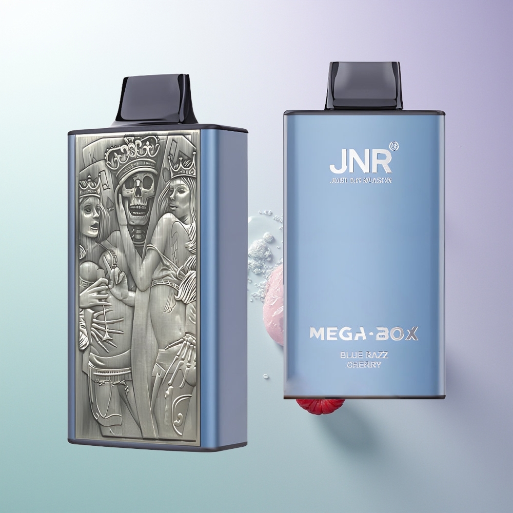 JNR Mega Box 25000 Pufova Dual Mesh 30ml Plava Malina Trešnja