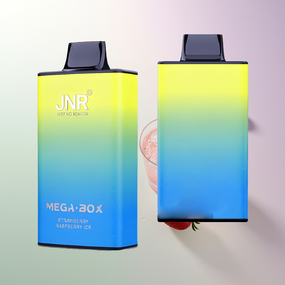 JNR Mega Box 25000 Pufova Dual Mesh Coil 30ml E-tečnost 850mAh Brzo Punjenje Jagoda Malina Led