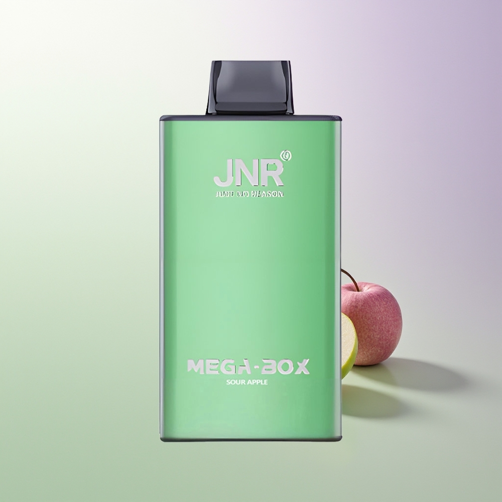 JNR Mega Box 25000 Pufova Dual Mesh Coil Kisela Jabuka
