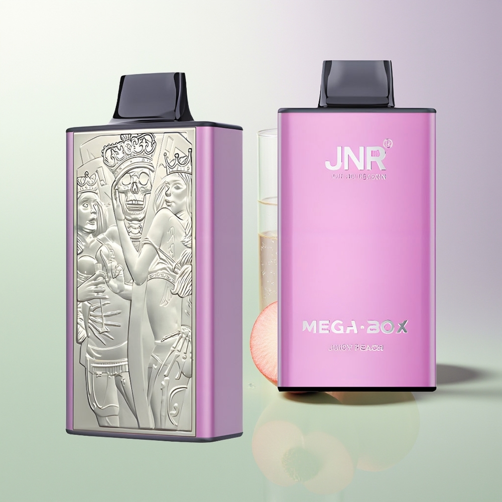 JNR Mega Box 25000 Pufova Dual Mesh Dual Core 30ml Juicy Breskva