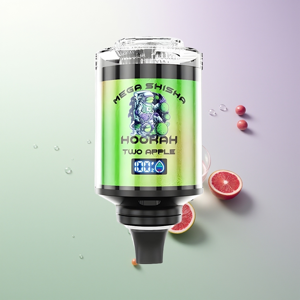 JNR Mega Shisha Hookah 100K Dve Jabuke Kompatibilnost za Desktop 2200mAh Pametni Ekran Srpski Distributeri