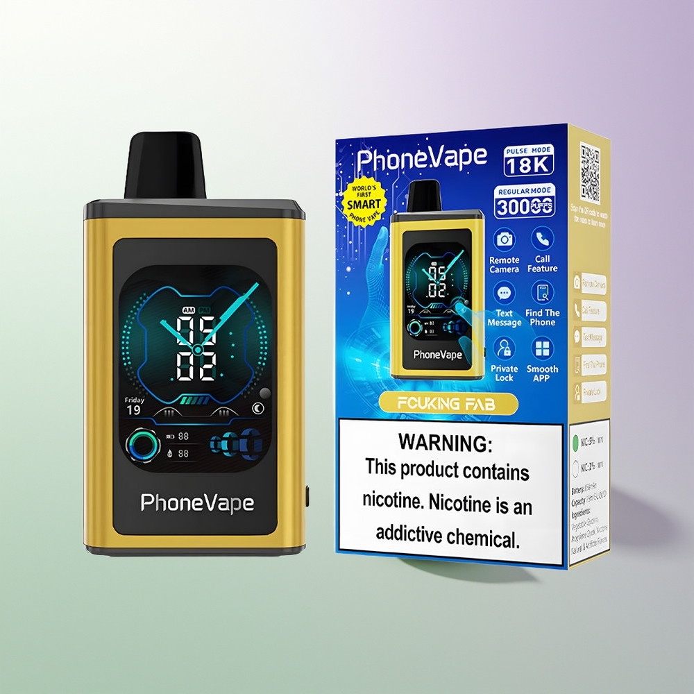 JNR PhoneVape 30000 pufova Turbo Rechargeable App Kontrola Jebeno Sjajno
