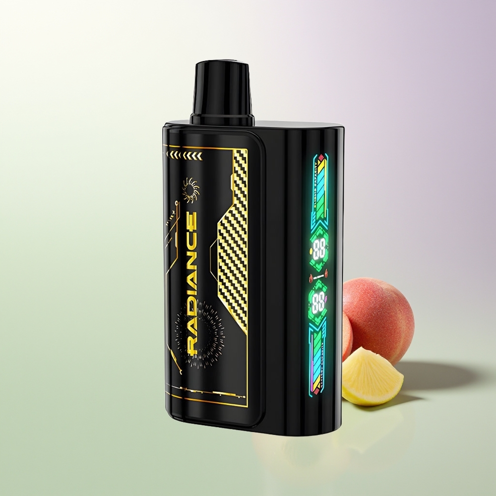 JNR Radiance 31000 Pufova 28ml Dual Mesh Breskva Mango Ananas