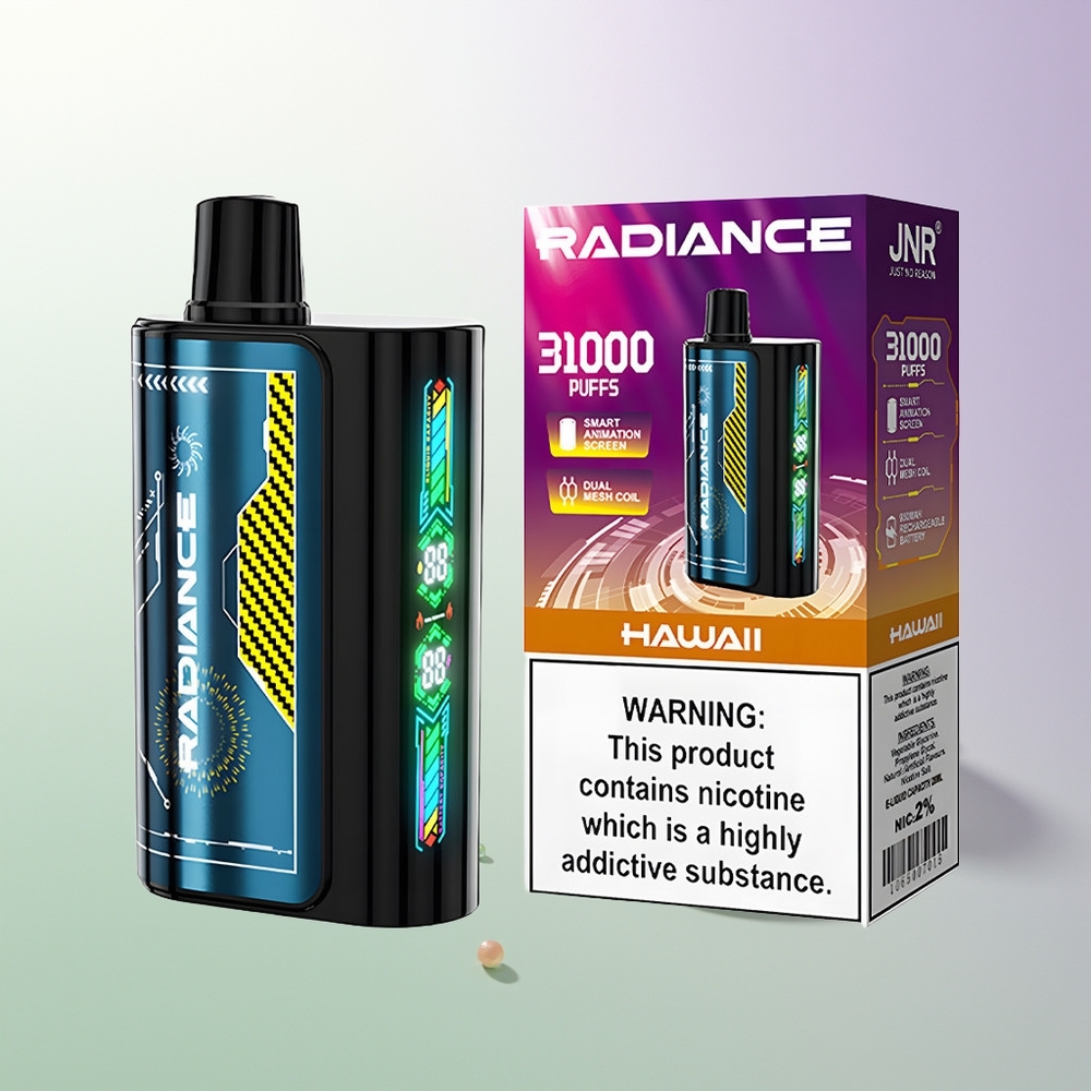 JNR Radiance 31000 Pufova Dual Mesh 28ml 2% Nikotina Hawaii Srpski Dobavljači