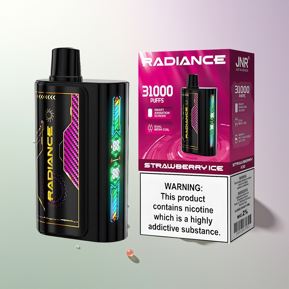 JNR Radiance 31000 Pufova Dual Mesh 28ml Jagoda Led