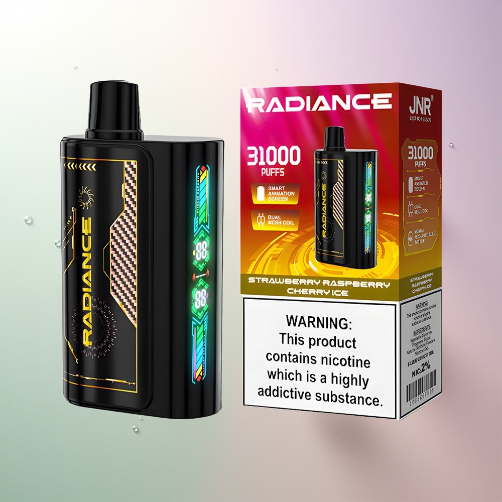 JNR Radiance 31000 Pufova Dual Mesh 28ml Jagoda Malina Trešnja Led Srpski Dobavljači