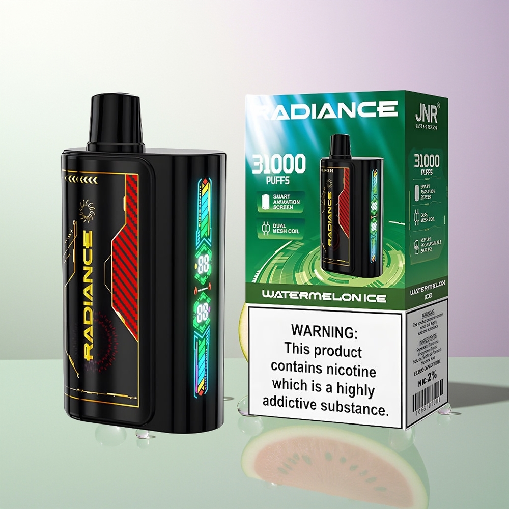 JNR Radiance 31000 Pufova Dual Mesh 28ml Lubenica Led